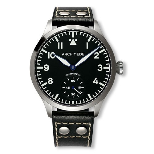 Archimede UA7949-H1.1 : Pilot 45 KS Stainless Steel / Black