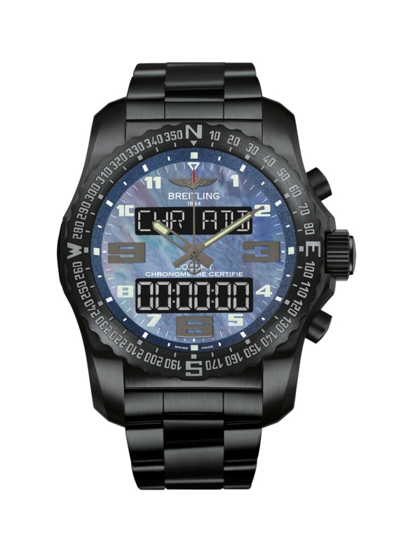 Breitling VB501019/C932/176V : Cockpit B50 Night Mission / Blue MOP / Bracelet