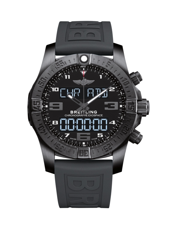 Breitling VB5510H1/BE45/263S/V20DSA.4 : B55 Exospace Black Titanium / Black / TwinPro Anthracite / Folding