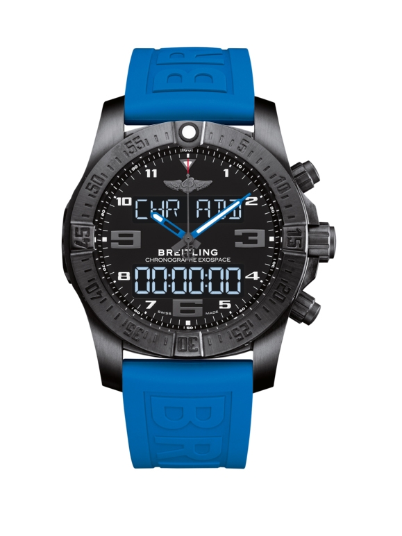 Breitling VB5510H21B1S1 : B55 Exospace Black Titanium / Black / TwinPro Blue