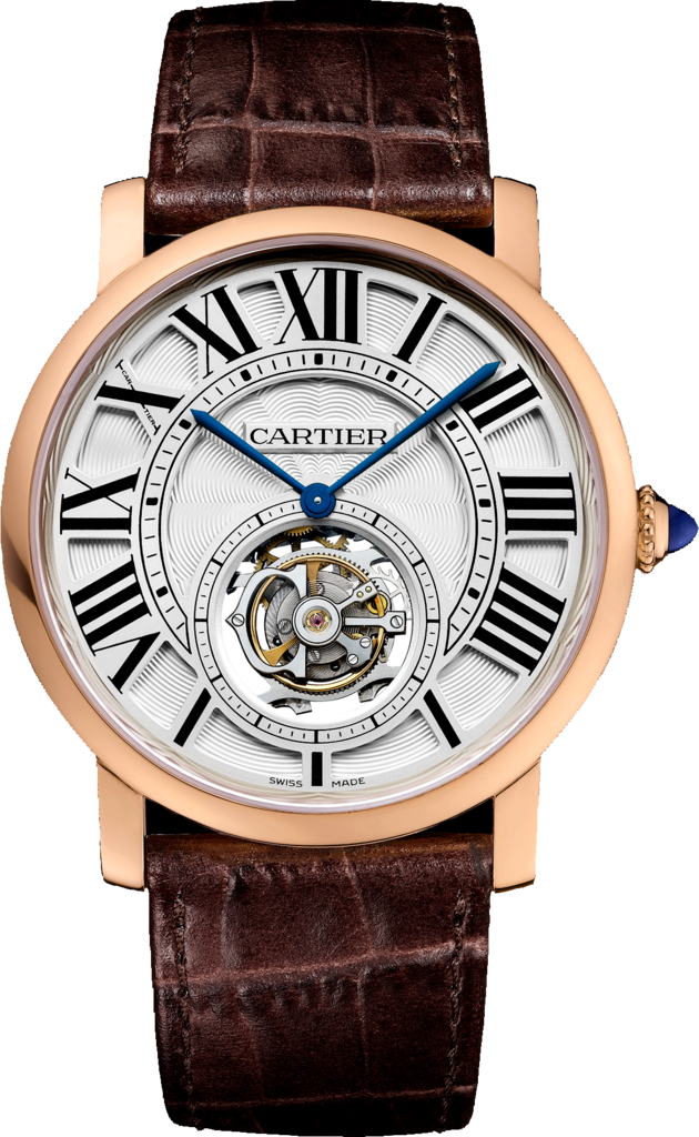 Cartier W1556215 : Rotonde de Cartier Flying Tourbillon Pink Gold / Silver