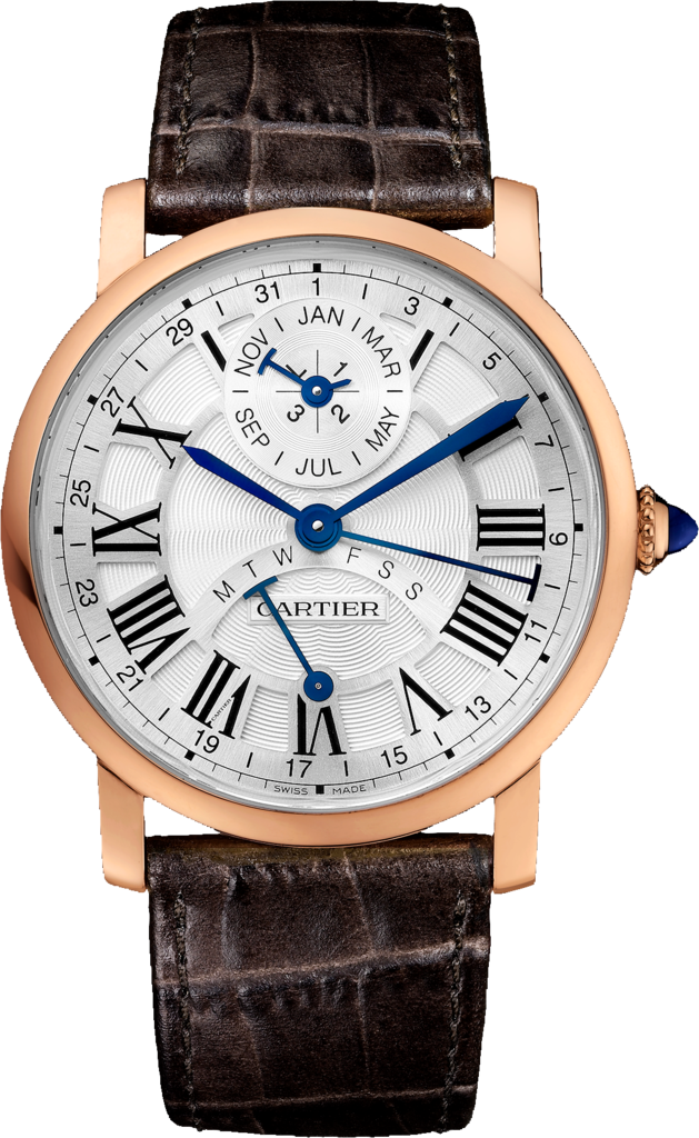 Cartier W1556217 : Rotonde de Cartier Perpetual Calendar Pink Gold / Silver