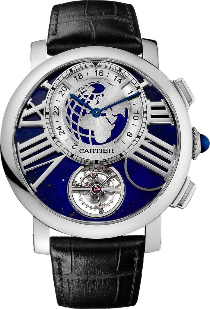 Cartier W1556222 : Rotonde de Cartier Earth and Moon Platinum