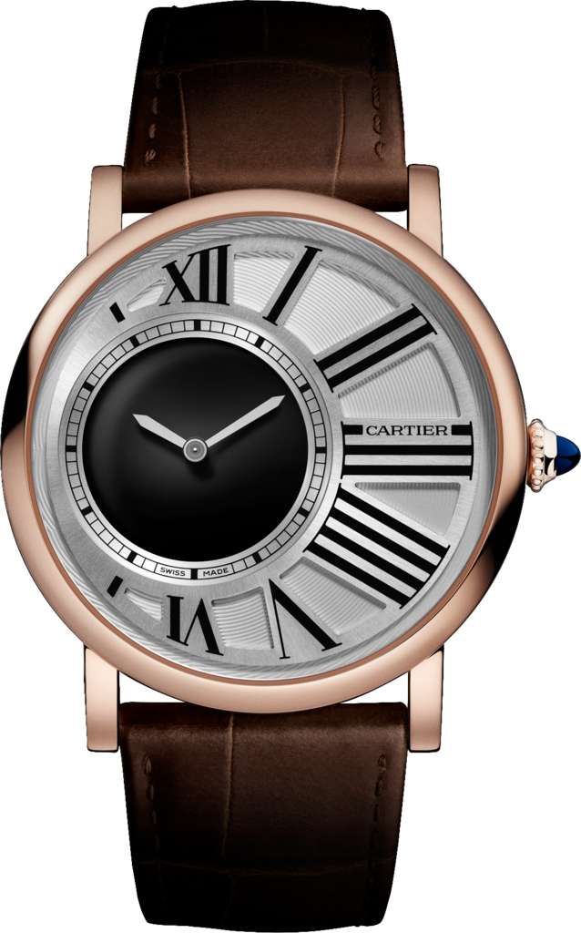 Cartier W1556223 : Rotonde de Cartier Mysterious Hour Pink Gold