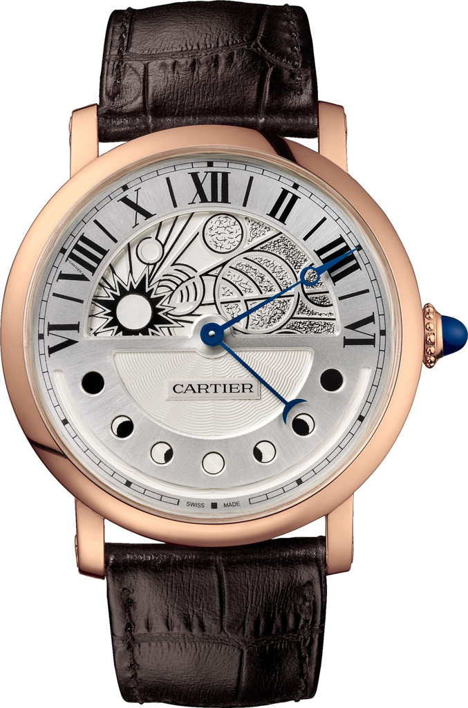 Cartier W1556243 : Rotonde de Cartier 43.5 Day & Night Pink Gold / Silver