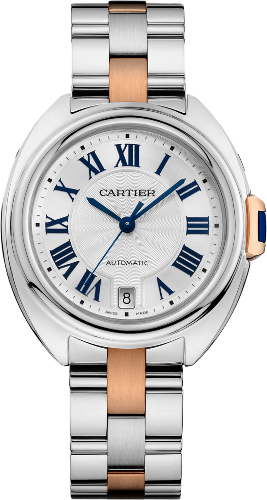 Cartier W2CL0003 : Clé de Cartier 35 Stainless Steel /Pink Gold / Silver / Bracelet