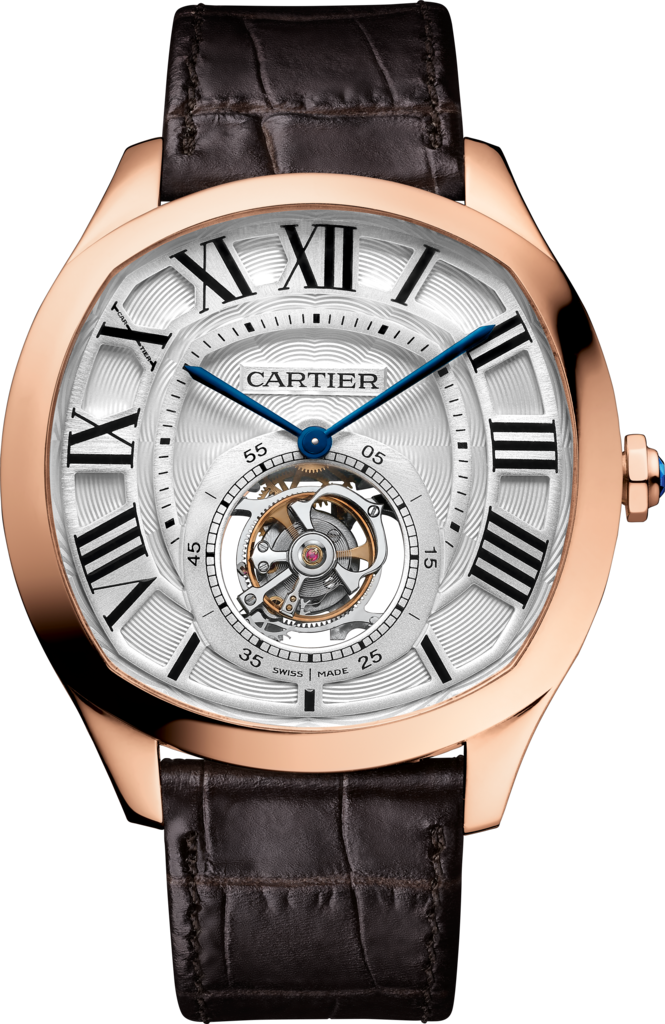 Cartier W4100013 : Drive de Cartier Flying Tourbillon Pink Gold / Silver