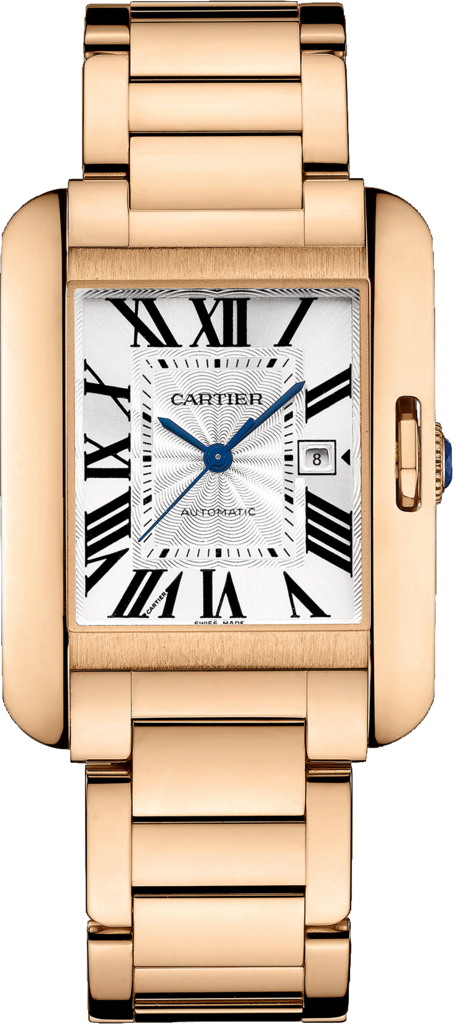 Cartier W5310003 : Tank Anglaise 29.8 Pink Gold / Silver / Bracelet