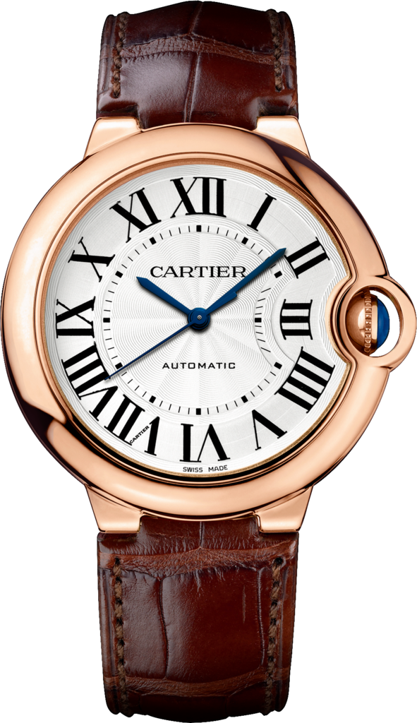 Cartier W6900456 : Ballon Blue de Cartier 36 Automatic Pink Gold / Silver