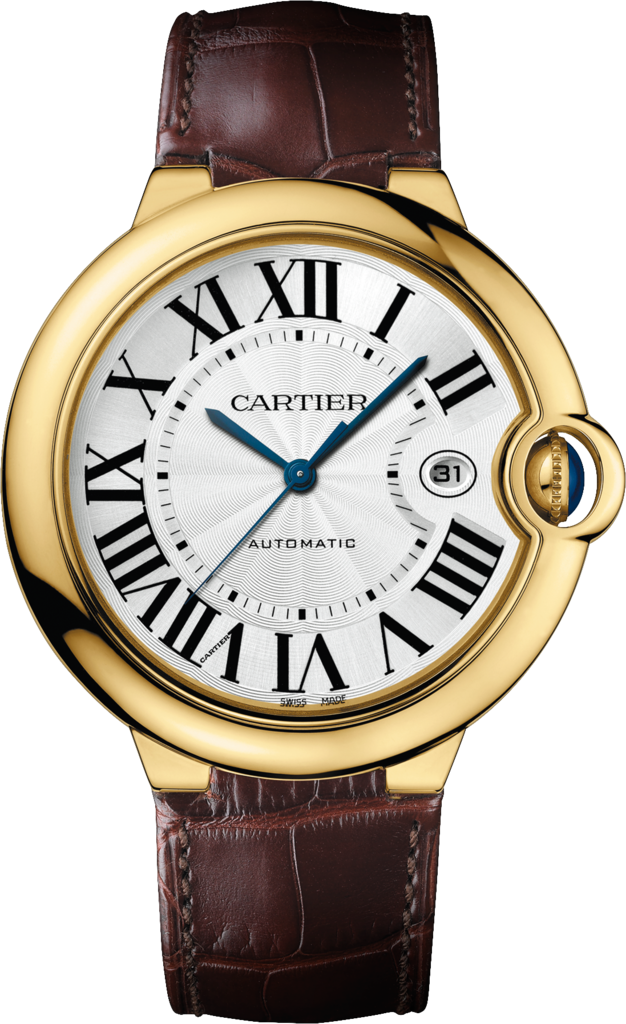 Cartier W6900551 : Ballon Blue de Cartier 42 Automatic Yellow Gold / Silver