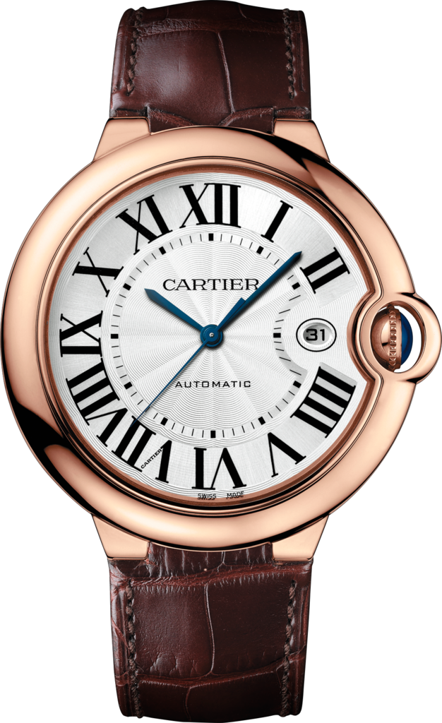 Cartier W6900651 : Ballon Blue de Cartier 42 Automatic Pink Gold / Silver