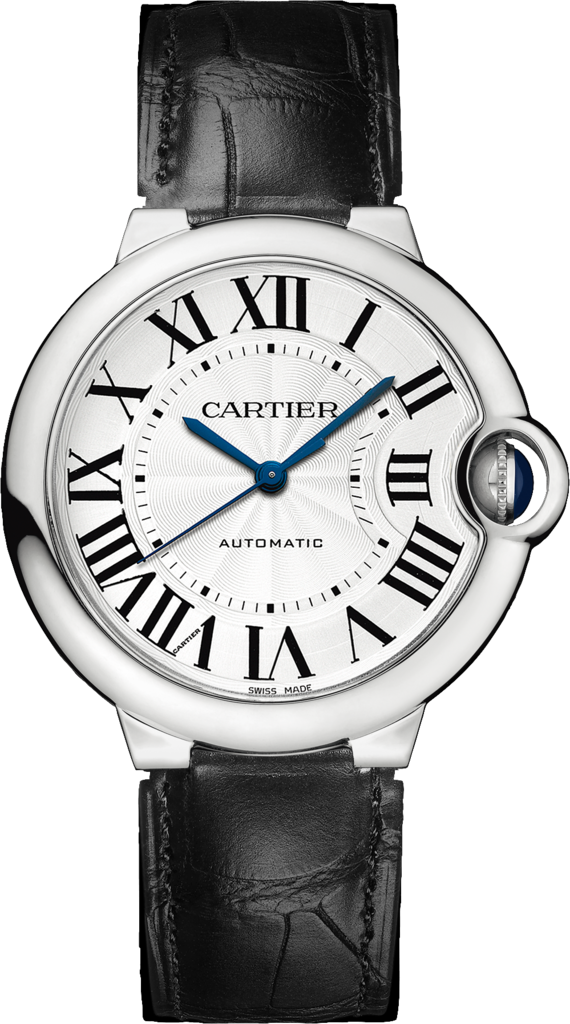Cartier W69017Z4 : Ballon Blue de Cartier 36 Automatic Stainless Steel / Silver