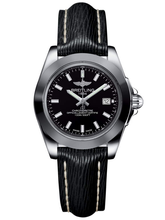 Breitling W7133012/BF62/208X/A14BA.1 : Galactic 32 Sleek Edition Stainless Steel / Trophy Black / Sahara