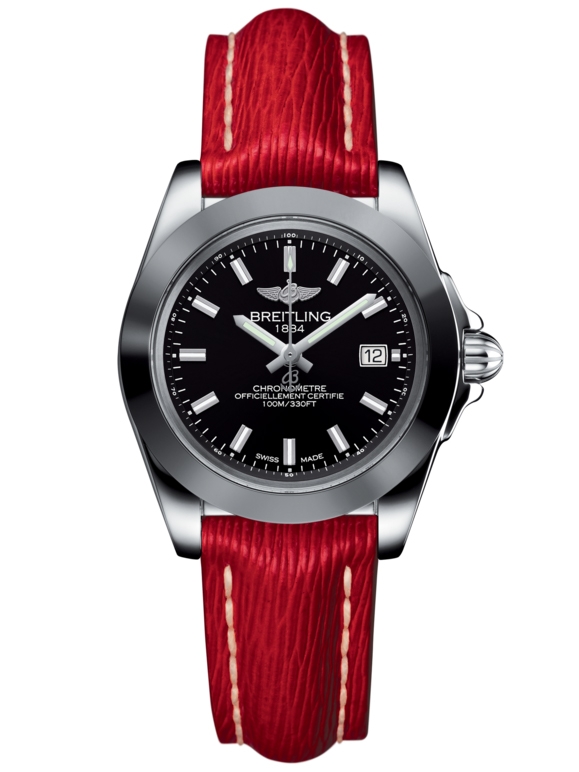 Breitling W7133012/BF62/209X/A14BA.1 : Galactic 32 Sleek Edition Stainless Steel / Trophy Black / Sahara