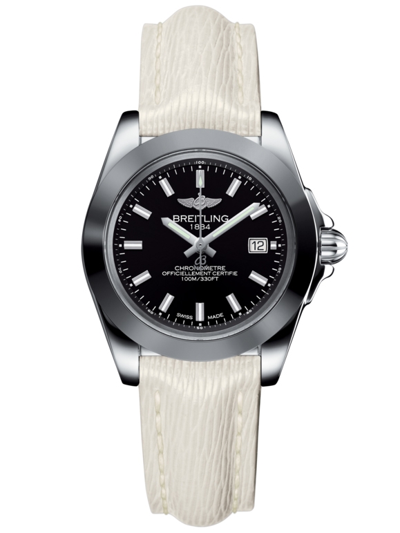 Breitling W7133012/BF62/235X/A14BA.1 : Galactic 32 Sleek Edition Stainless Steel / Trophy Black / Sahara