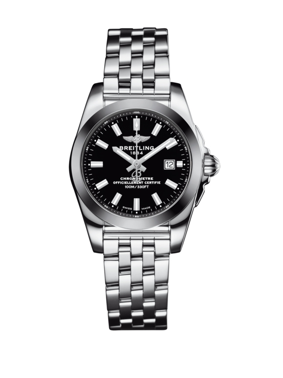 Breitling W72348121B2A1 : Galactic 29 Stainless Steel / Trophy Black / Bracelet
