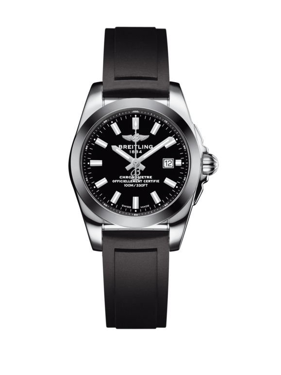 Breitling W7234812/BE49/248S/A12S.1 : Galactic 29 Stainless Steel / Trophy Black / Rubber