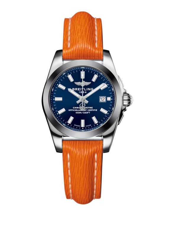 Breitling W7234812/C948/270X/A12BA.1 : Galactic 29 Stainless Steel / Horizon Blue / Sahara