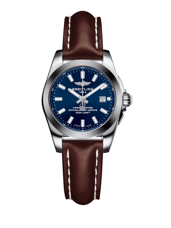 Breitling W7234812/C948/484X/A12BA.1 : Galactic 29 Stainless Steel / Horizon Blue / Calf