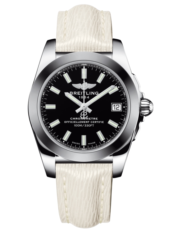 Breitling W7433012.BE08.236X : Galactic 36 Stainless Steel / SleekT / Trophy Black / Sahara