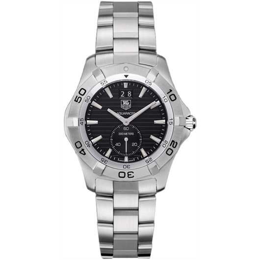 TAG Heuer WAF1014.BA0822 : Aquaracer 300M Big Date 41 Stainless Steel / Black / Bracelet