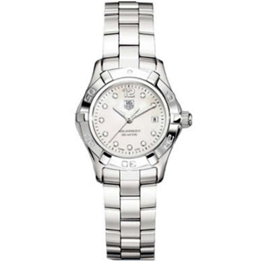 TAG Heuer WAF1415.BA0824 : Aquaracer 300M Quartz 27 Stainless Steel / MOP - Diamond / Bracelet