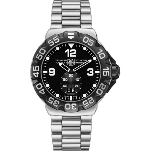 TAG Heuer WAH1010.BA0854 : Formula 1 Big Date 44 Stainless Steel / Black / Bracelet