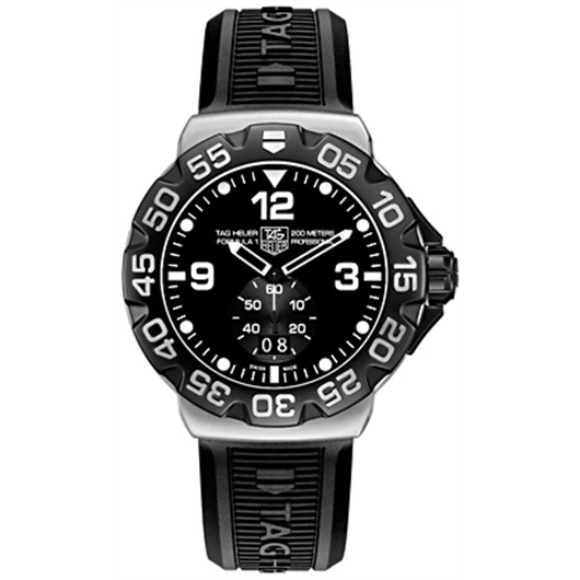 TAG Heuer WAH1010.BT0717 : Formula 1 Big Date 44 Stainless Steel / Black / Rubber