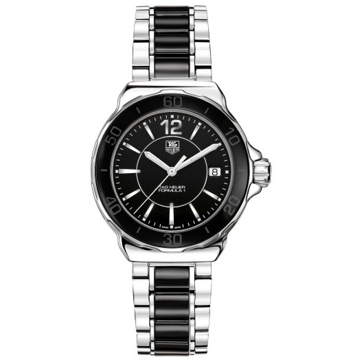 TAG Heuer WAH1210.BA0859 : Formula 1 Quartz 37 Stainless Steel / Black / Bracelet