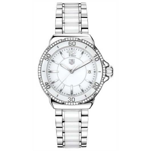 TAG Heuer WAH1213.BA0861 : Formula 1 Quartz 37 Stainless Steel / Diamond / White / Bracelet