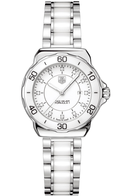 TAG Heuer WAH1315.BA0868 : Formula 1 32 Stainless Steel / White - Diamond / Bracelet