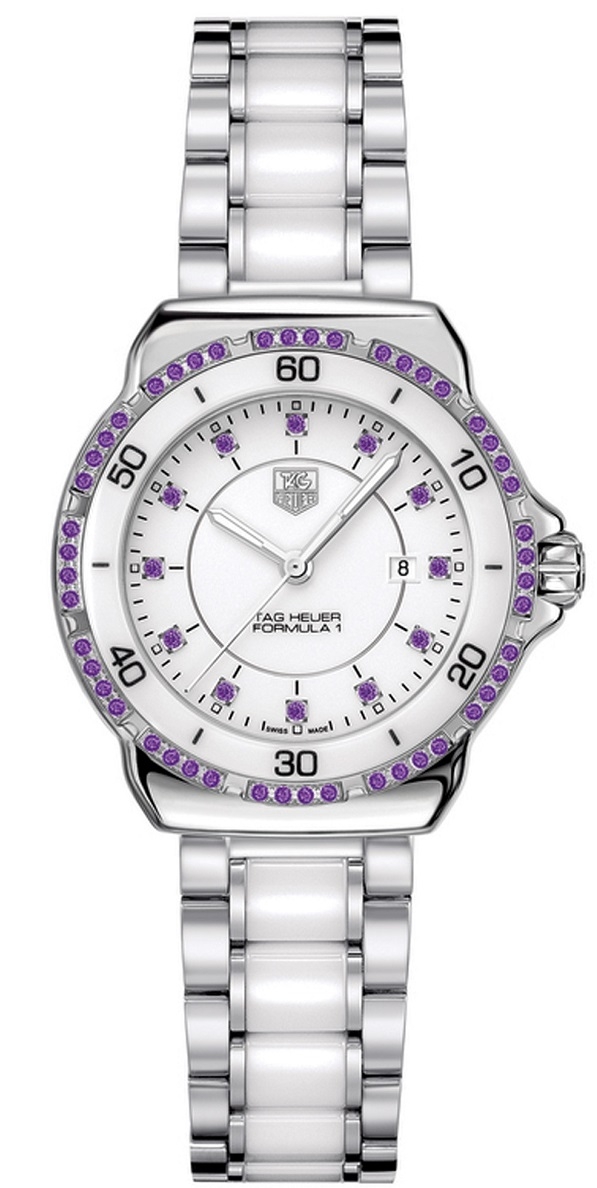 TAG Heuer WAH1319.BA0869 : Formula 1 32 Stainless Steel / Sapphire / White / Bracelet