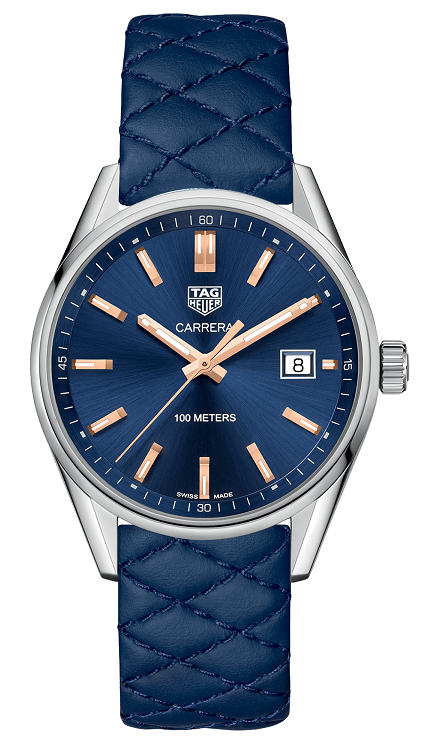 TAG Heuer WAR1112.FC6391 : Carrera Quartz 39 Stainless Steel / Blue