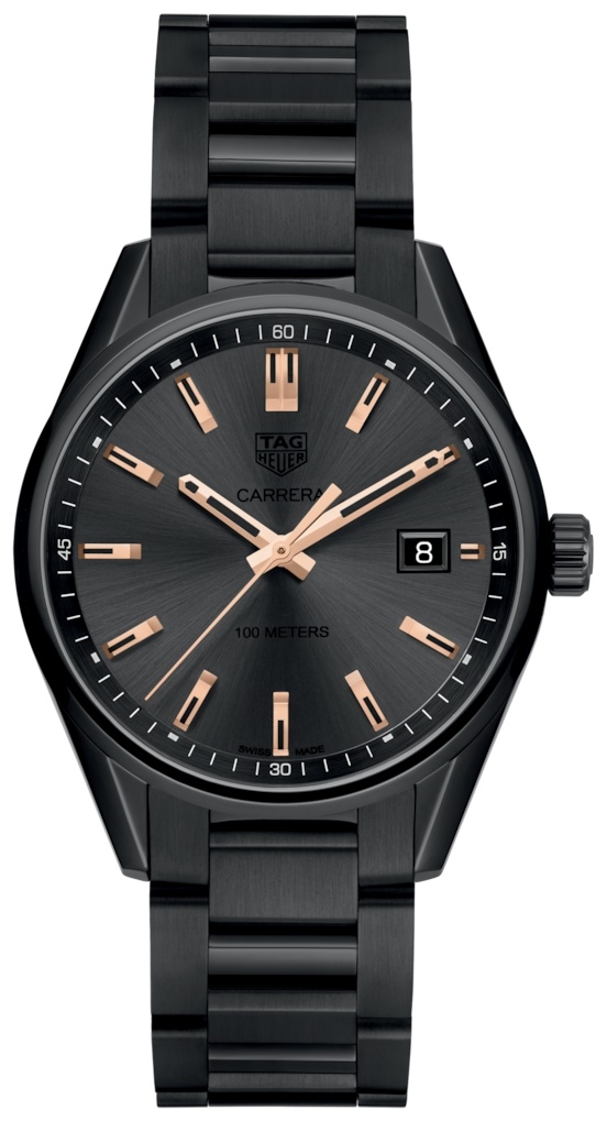 TAG Heuer WAR1113.BA0602 : Carrera 39 Quartz PVD / Black / Bracelet