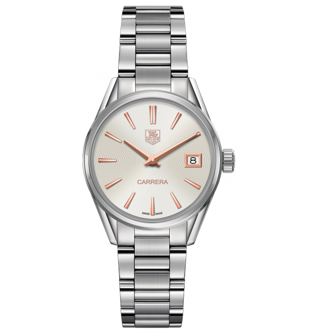 TAG Heuer WAR1312.BA0778 : Carrera Lady Quartz 32 Stainless Steel / Silver / Bracelet