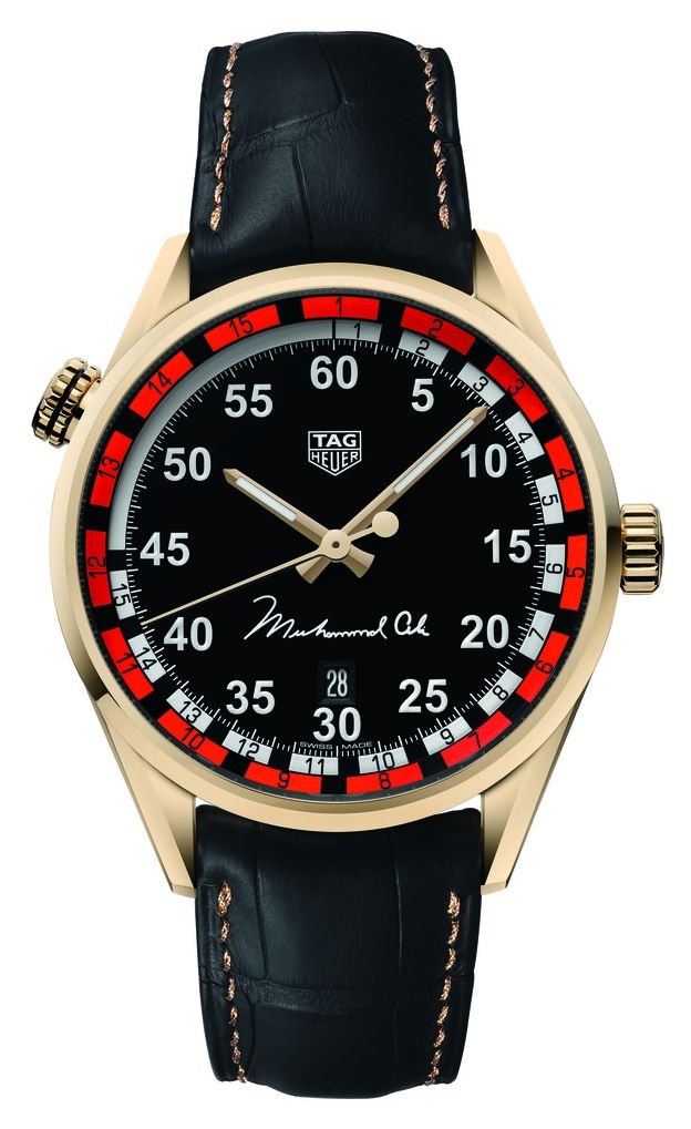 TAG Heuer WAR2A40.FC8222 : Carrera Calibre 5 Ring Master 43 Pink Gold / Tribute to Muhammad Ali