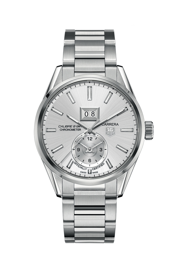 TAG Heuer WAR5011.BA0723 : Carrera Calibre 8 41 Stainless Steel / Silver / Bracelet