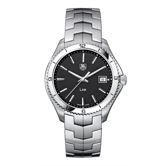 TAG Heuer WAT1110.BA0950 : Link Quartz 39 Stainless Steel / Black