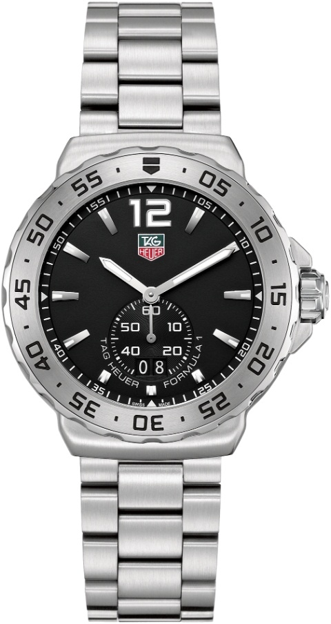 TAG Heuer WAU1112.BA0858 : Formula 1 Big Date 42 Stainless Steel / Black / Bracelet