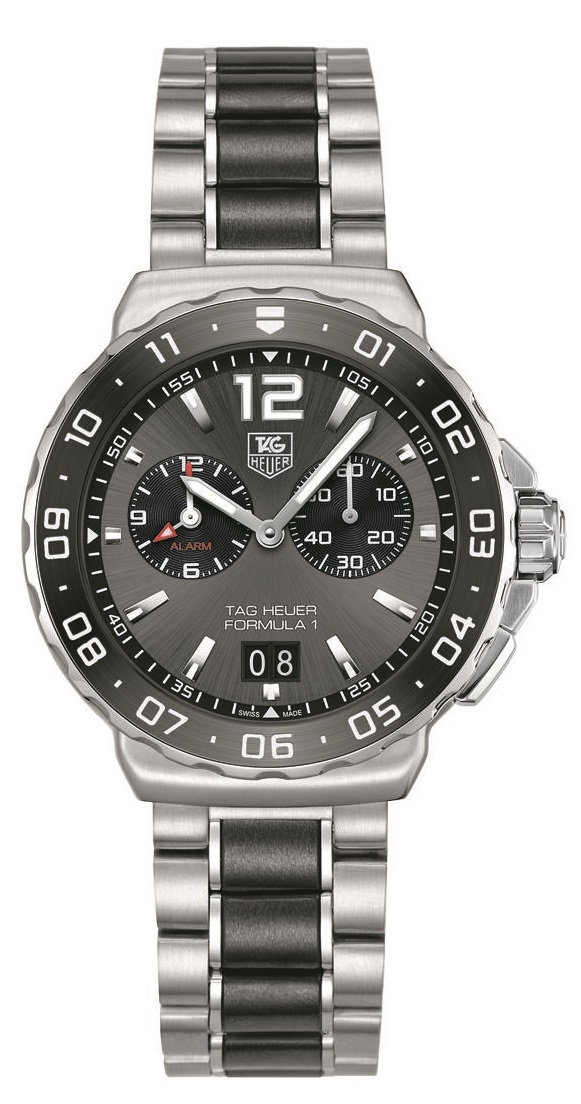 TAG Heuer WAU111C.BA0869 : Formula 1 Alarm 42 Stainless Steel / Grey / Bracelet