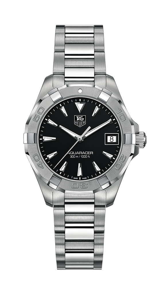 TAG Heuer WAY1310.BA0915 : Aquaracer 300M Quartz 32 Stainless Steel / Black / Bracelet