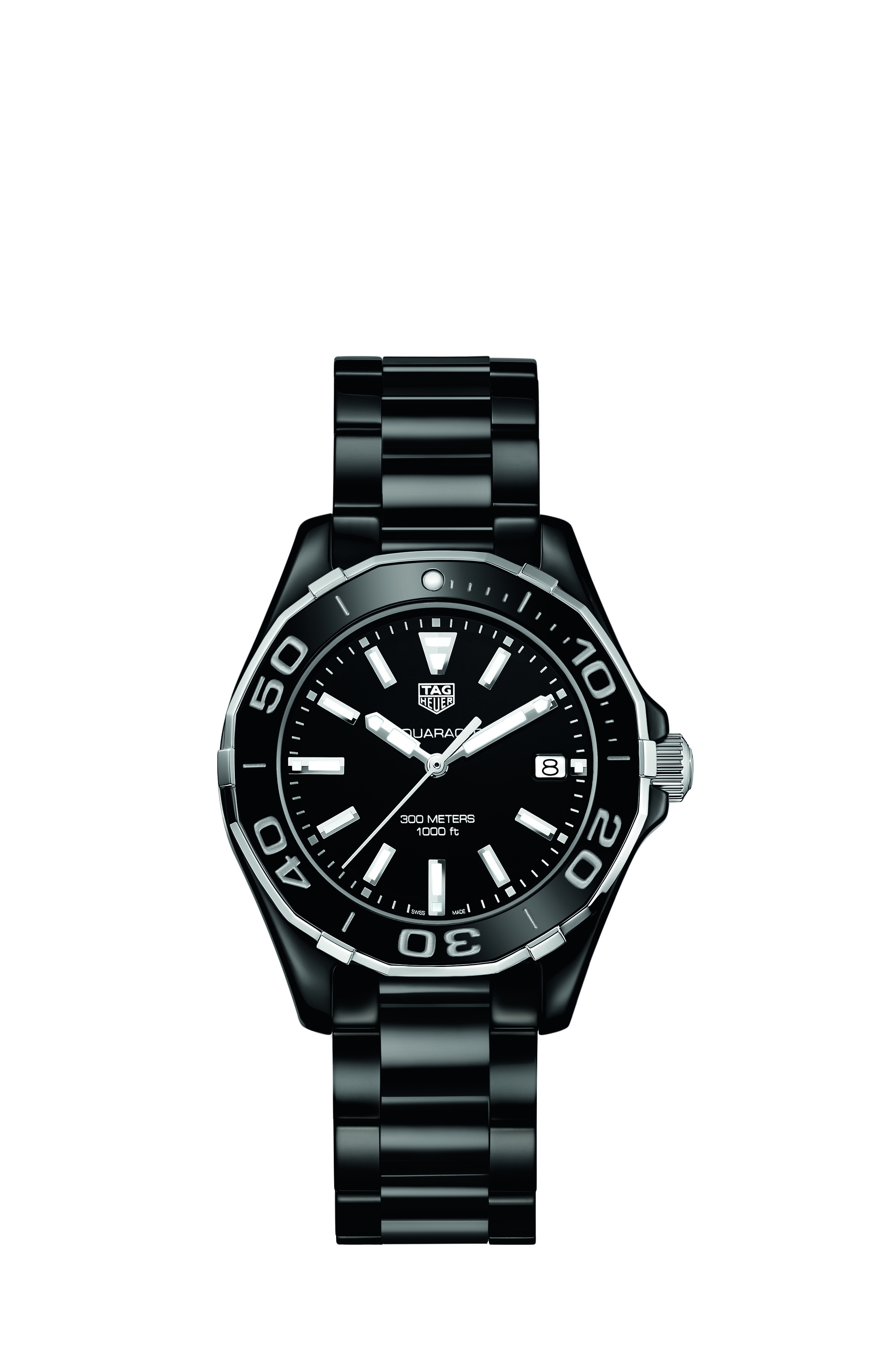 TAG Heuer WAY1390.BH0716 : Aquaracer 300M 35 Ceramic / Black / Bracelet