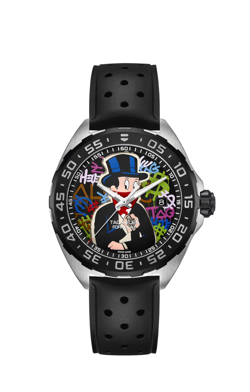 TAG Heuer WAZ1117.FT8023 : Formula 1 Quartz 41 Stainless Steel / Alec Monopoly / Rubber