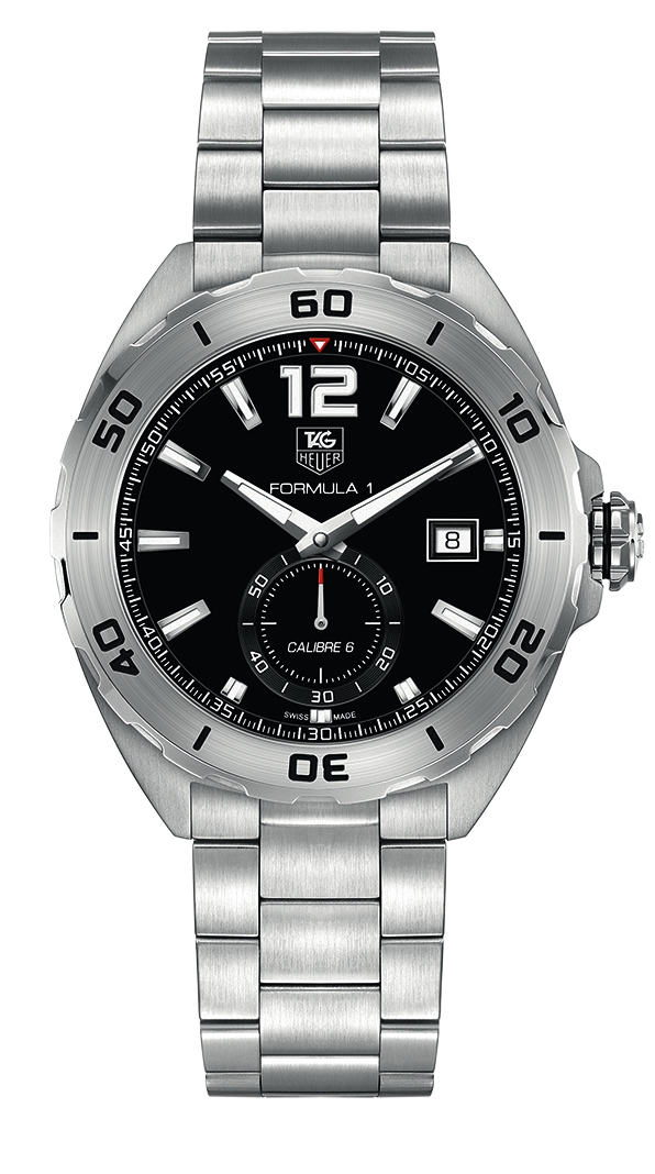 TAG Heuer WAZ2110.BA0875 : Formula 1 Calibre 6 43 Stainless Steel / Black / Bracelet