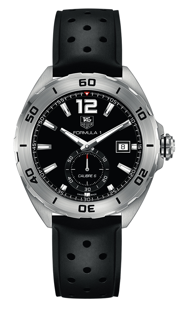 TAG Heuer WAZ2110.FT8023 : Formula 1 Calibre 6 43 Stainless Steel / Black / Rubber