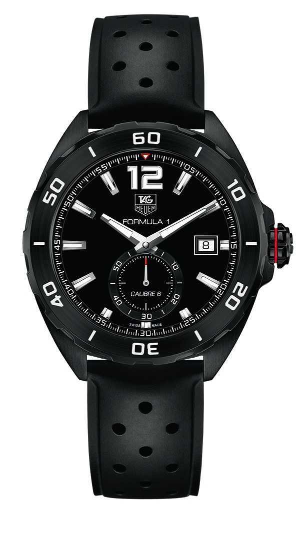TAG Heuer WAZ2112.FT8023 : Formula 1 Calibre 6 43 PVD / Black / Rubber