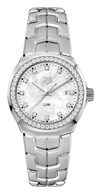 TAG Heuer WBC1316.BA0600 : Link Quartz 32mm Stainless Steel - diamond / MOP - Diamond