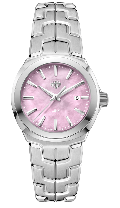 TAG Heuer WBC1317.BA0600 : Link Quartz 32mm Stainless Steel / Pink MOP