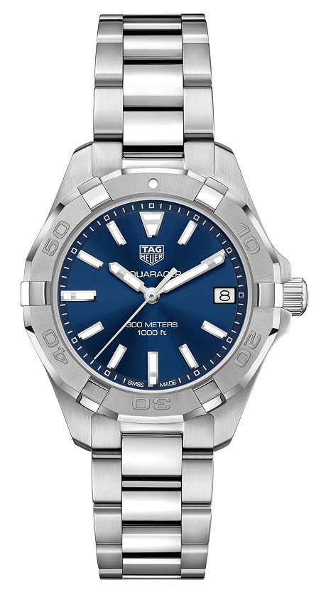 TAG Heuer WBD1312.BA0740 : Aquaracer 300M Quartz 32 Stainless Steel / Blue / Bracelet