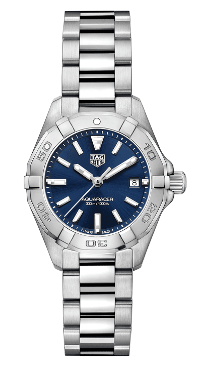 TAG Heuer WBD1412.BA0741 : Aquaracer 300M Quartz 27 Stainless Steel / Blue